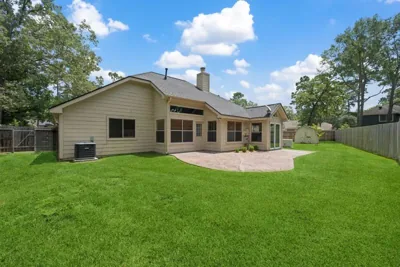 Backyard and patio